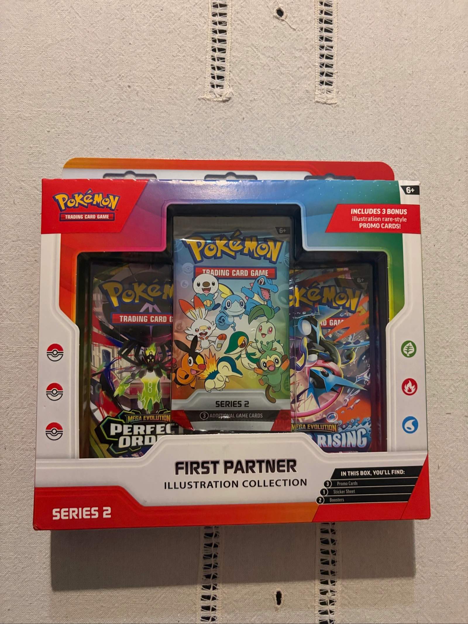Coleção de Ilustrações Pokémon Primeiro Parceiro Série 2